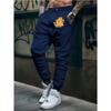 Mens Print Lounge Pants Style Autumn Streetwear Casual Comfort Fitness Sporty Sweatpants