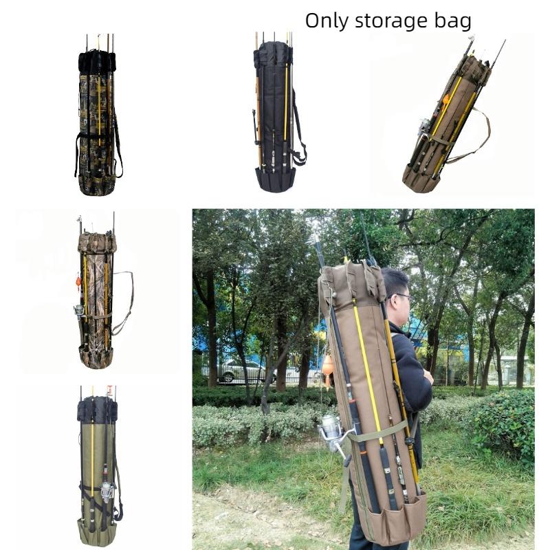 Outdoor Capacity Large Oxford Cloth Fishing Rod Gear Storage Bag Accessory Gift