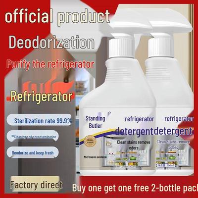 Powerful Multi-Purpose Household Cleaner: Removes Odors & Stains from Refrigerators & Microwaves
