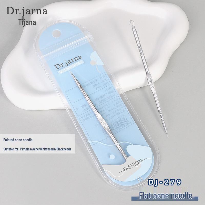 

Tijiana Stainless Steel Double-Headed Acne and Blackhead Removal Needle Tool