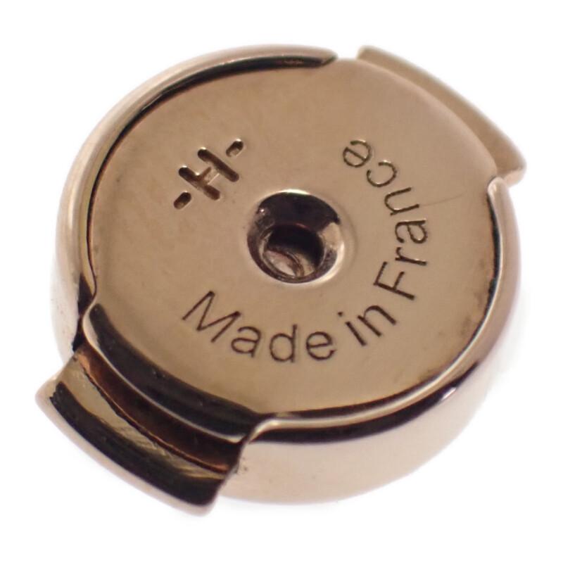 HERMES   Pierce white/Pink gold metal Women