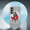Turks Wolfs-Turkeys-Flag For Samsung Galaxy S23 S24 S25 Ultra S22 Plus S21 Black Soft Case Waterproof Soft Case