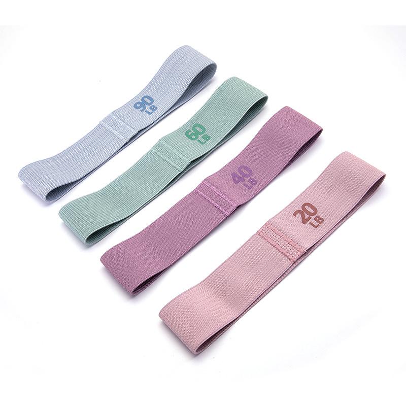 Printed Non-Slip Elastic Crochet Resistance & Yoga Band
