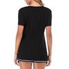 Women's Pajama Sets Short Sleeve Stripe Sleepwear Lapel  Nightwear Soft  Sets