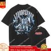 T-shirt Yu Gi Oh Anime Manga Vintage Lavata Top Magliette Ragazza Mago Oscuro Yuugi Kaiba Seto Oversize DTG Manica Corta T-shirt Uomo