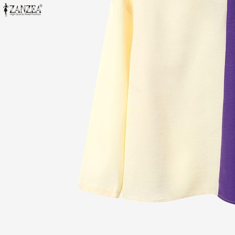 ZANZEA Women Casual Hoodies Loose Long Sleeve Blouse