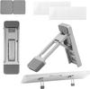 2pcs Foldable Keyboard Riser Stand for Desk, Adjustable Tilt & Portable Mini Laptop Feet Ergonomic Computer Keyboard Lift