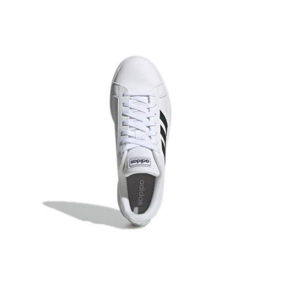 adidas Grand Court Base White Carbon Green - GW5612