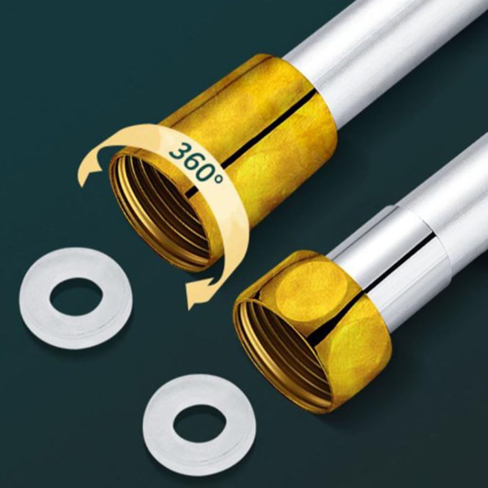 1.5/2M Shower Hose Flexible High Pressure Shower Head Hose GI/2 Bathroom Accessories Universal Interface Faucet Extension Hose
