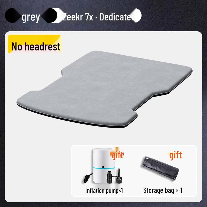 Inflatable Car Mattress for Zeekr 7x: Trunk Sleeping Pad & Rear Seat Single Bed