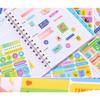 High Aesthetic Ins Style Self Adhesive Diy 12 Month Planner Stickers For Hand Account