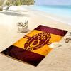 Galatasaray Tribe Print Beach Towel, Large Soft Quick Dry Towel for Beach Camping Swimming