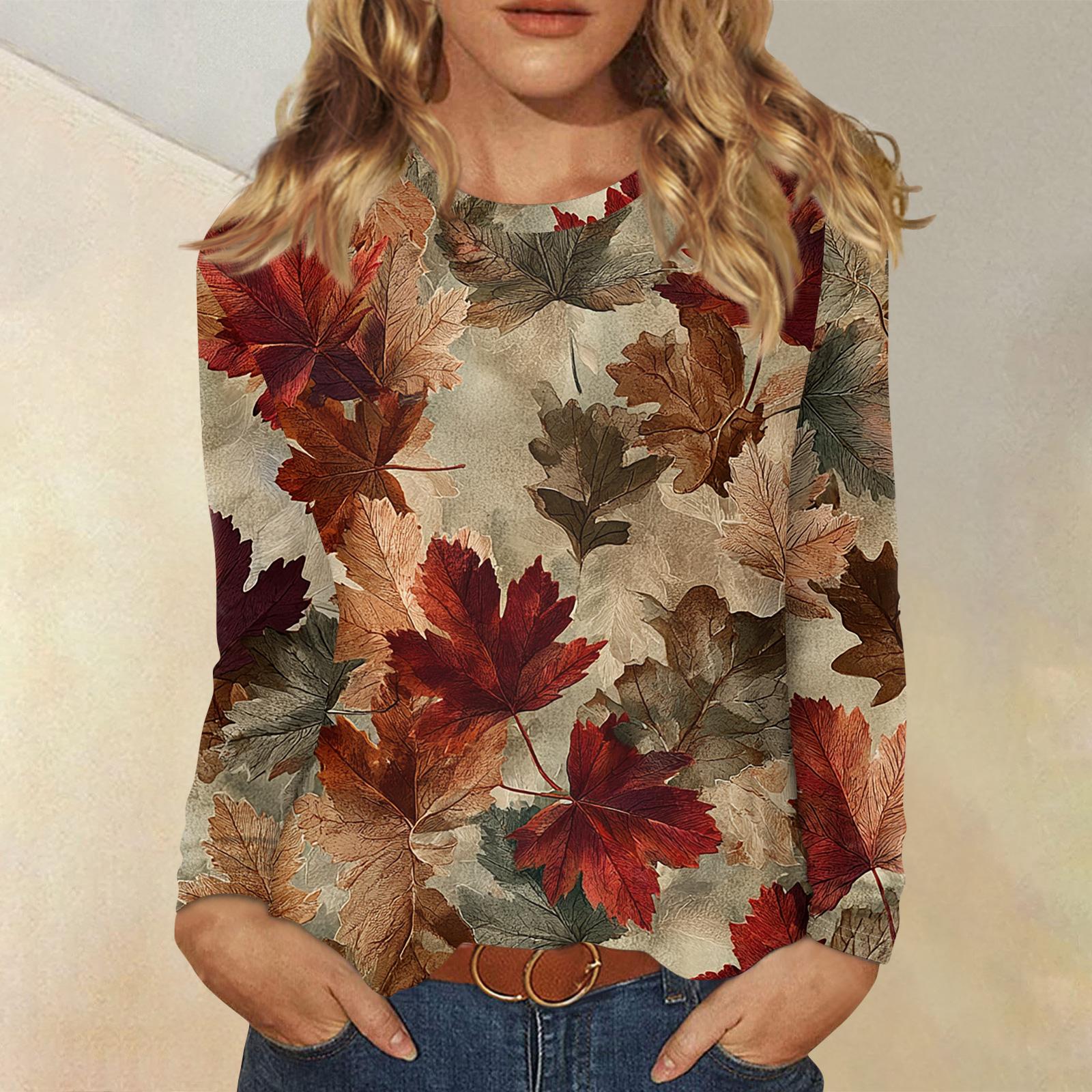 

Женский модный пуловер с цветочным принтом и длинными рукавами XXXL