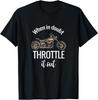 Funny Vintage Motorcycle Biker Shirt for Riding Lovers Unisex T-Shirt