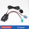Renault DC12V 6Pin Bluetooth AUX Audio Adapter for Car Stereo