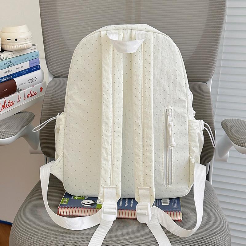 Large Capacity Student Schoolbag Female Bunny Pattern Backpack