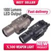 Tactical X300 X300U Metal Pistol Gun 1000Lumen Led Flashlight Fit 20Mm Rail Gun Accessories For Airsoft Hanging Hunting Set