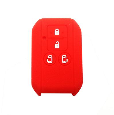 Silicone Smart Key Cover for Suzuki 4 Buttons New Spacia Custom Double Sided Sliding
