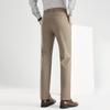 Men's Spring Summer Straight Leg Business Casual Pants