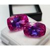 26-27 Ct Natural Pitambari Sapphire Cushion Cut Pair Stunning Gemstone