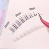 5 Pairs False Eyelashes Pack Soft Sharpened Tips Natural Look Lashes for Cosplay Party Makeup