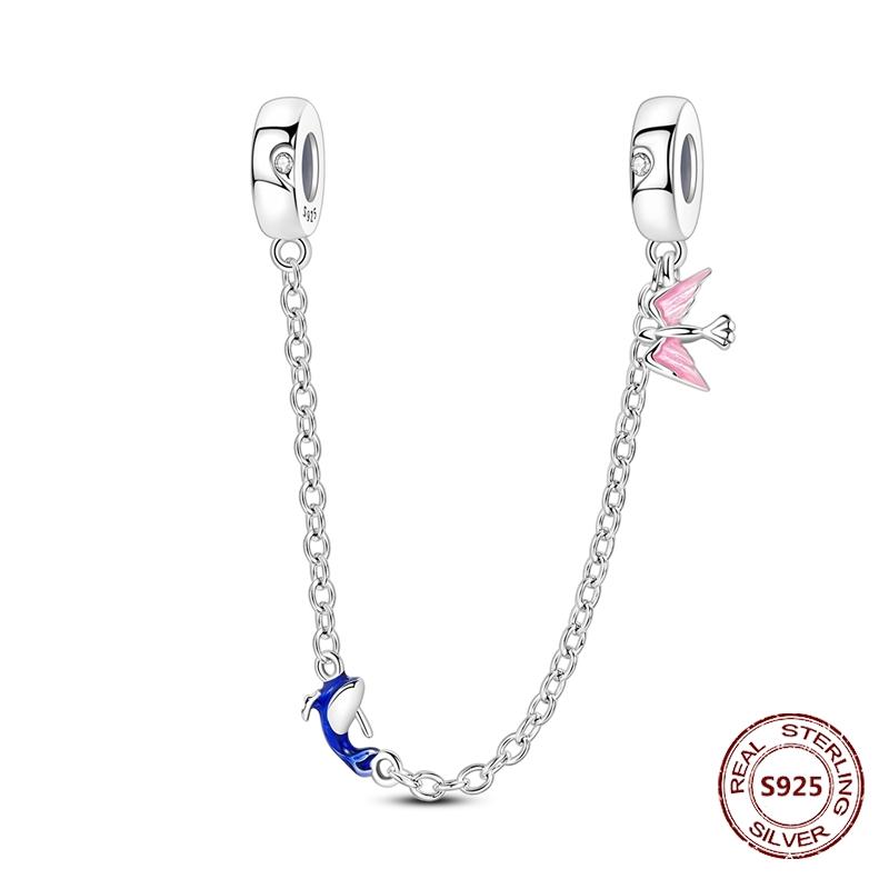 Copper Stars Moon Sunflower Heart Shaped Safety Chains Spacer Bead Bead Charms Charm Bead Charms Compatible With Authentic Bracelets Do It Yourself