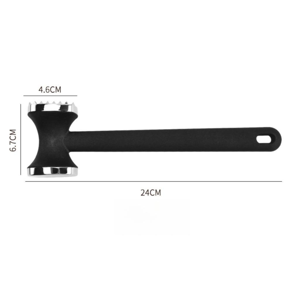 Heavy Duty Steak Meat Hammer Rubber Grip Beef Hammer New Meat Tenderizer Hammer Cooking