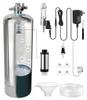 Clscea Upgraded Aquatic Plant Chemical Reaction CO2 Generator with Stainless Steel CO2 Cylinder CO2 Adder Set for CO2 Adder for Large Includes