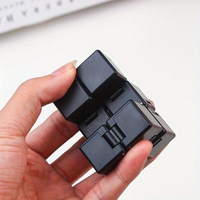 Infinity Cube Rubik Fidget Toy Set with Sputnik Magnet Gyro Stress Relief Game