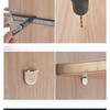 20pcs Furniture Shelf Support Pegs Cabinet Closet Shelf Pins Bracket Fasteners for Kitchen Cupboard Bookcase