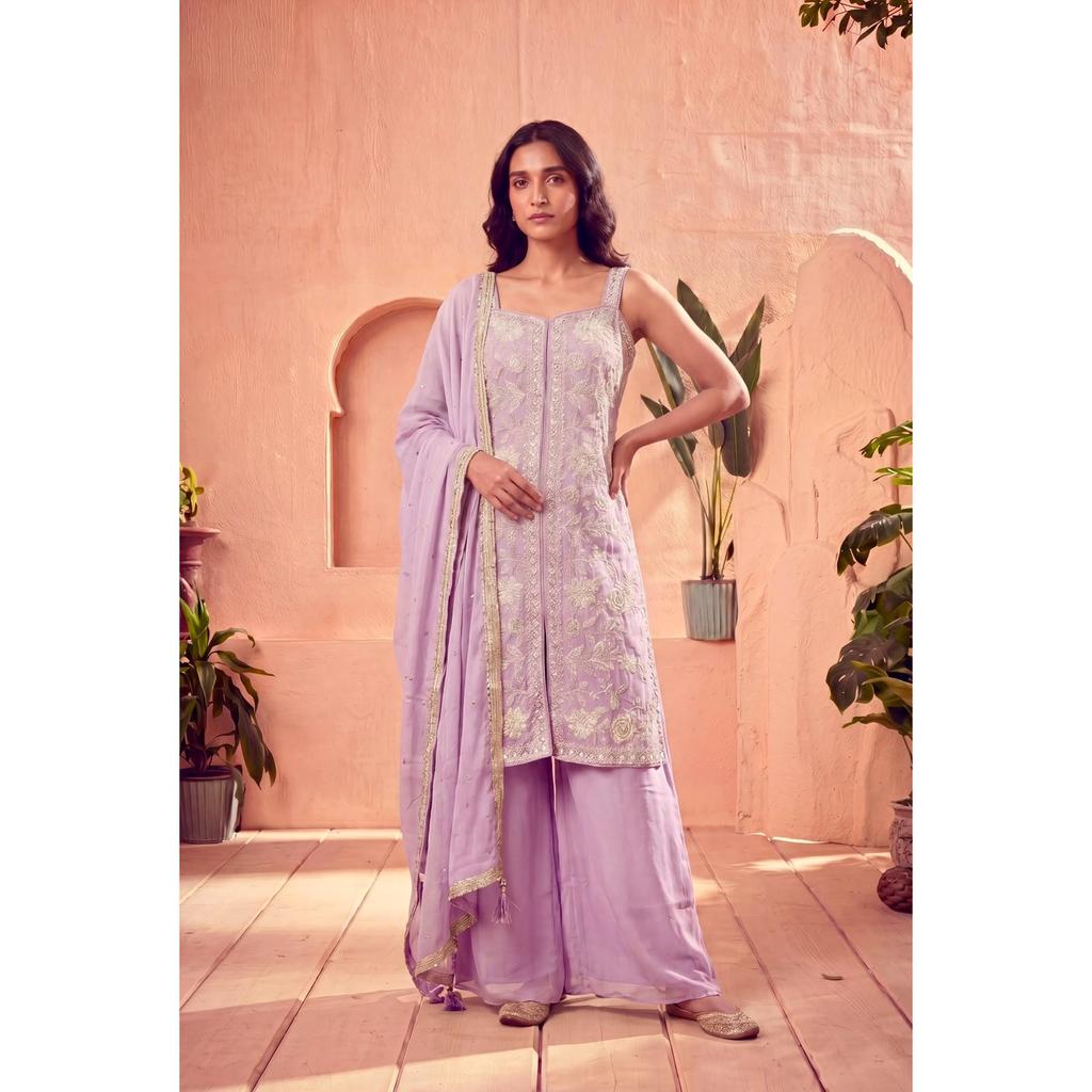 Bollywood Sharara Suit Indian Pakistani Salwar Kameez Party Wedding Wear Dress