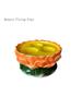 1PCS Ceramic Lotus Samsung Lamp Holder Household Candle Holder Lamp Disc Three Hole Lamp Holder