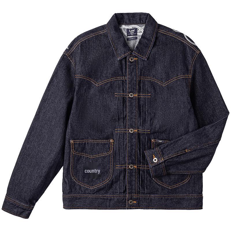 

Lee 101+ Men s Comfort Fit Denim Jacket S
