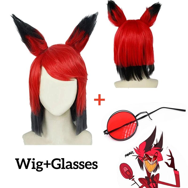 Alastor Hazbin Cosplay Tērps Viesnīcas Radio