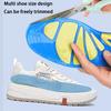 2Pcs/4Pcs Silicone Gel Shoe Insoles Men Women Sports Shock Absorbing Insoles Soft Non Slip Shoe Pad Arch Support Orthopedic Pads