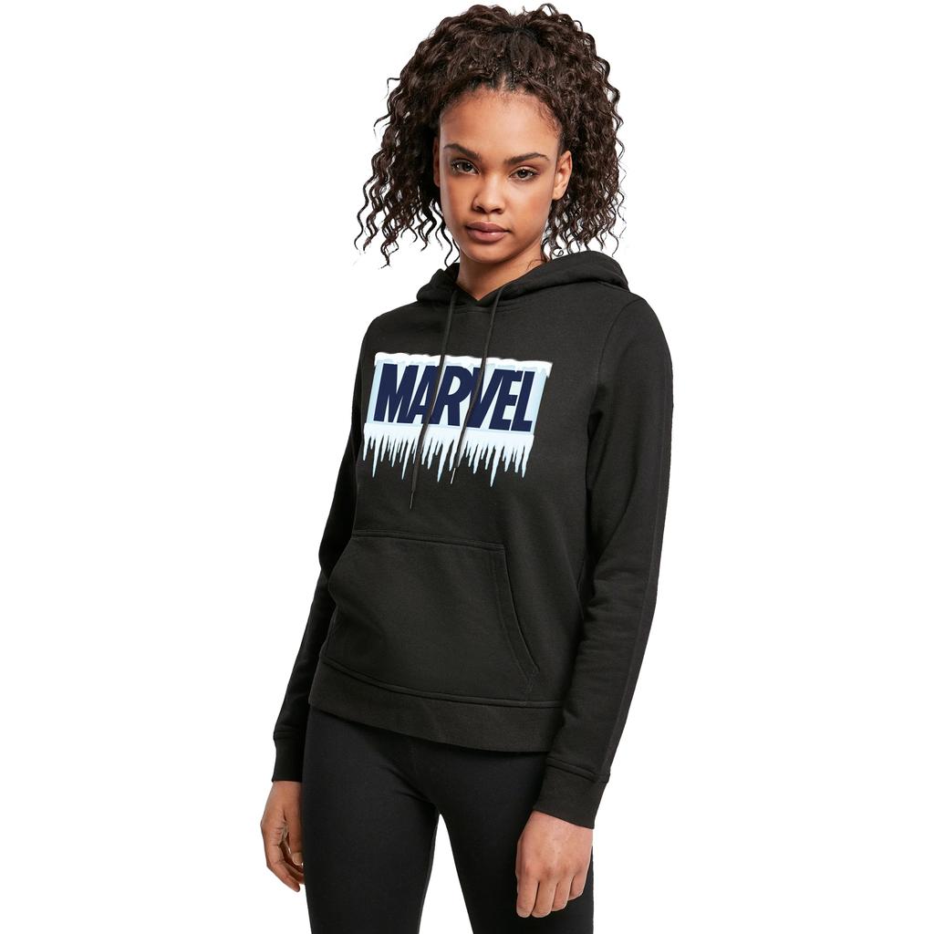 Marvel Damen/Damen Eiszapfen Logo Hoodie