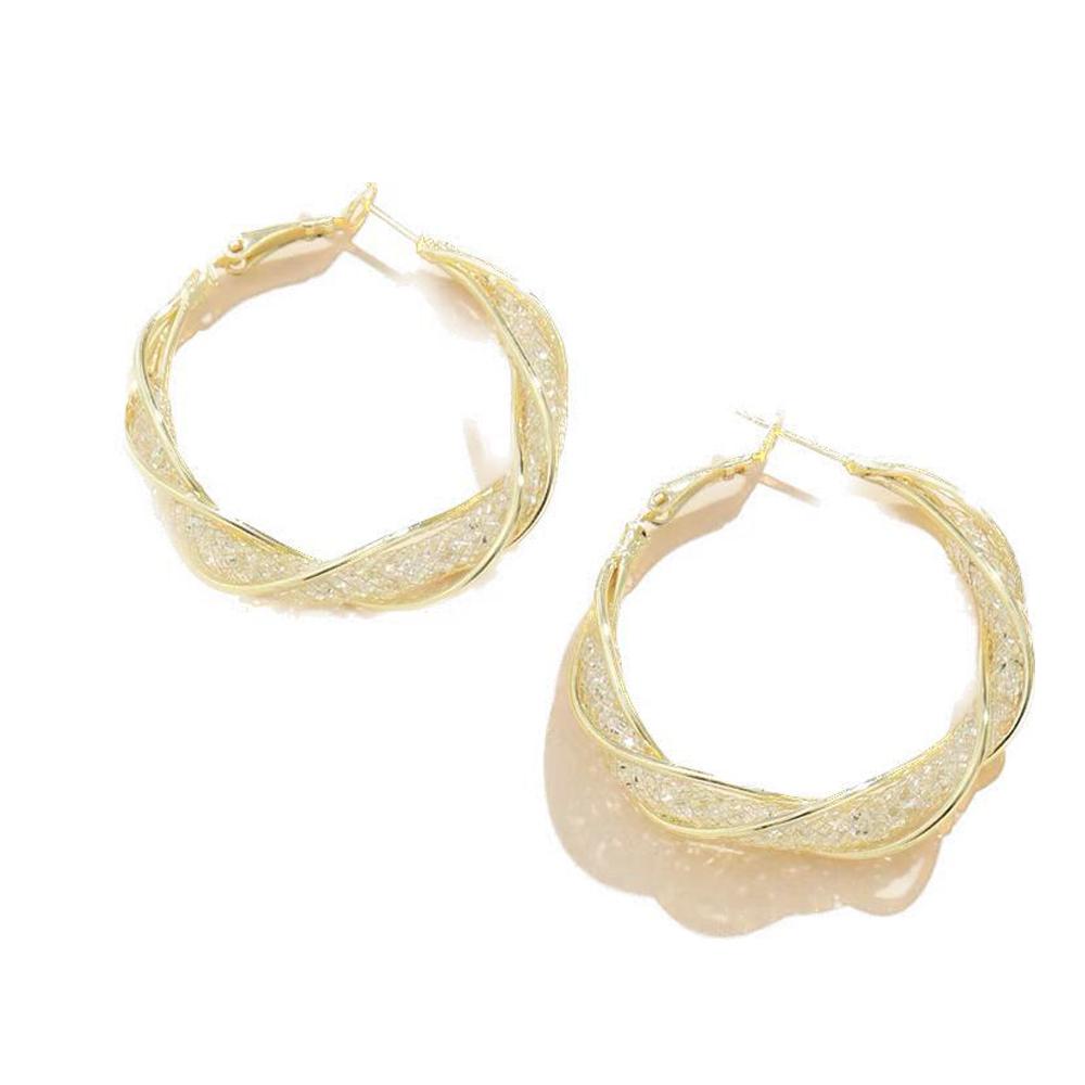 Women Ladies Earrings Elegant Exquisite Hollow Irregular Earring Fashion Jewelry