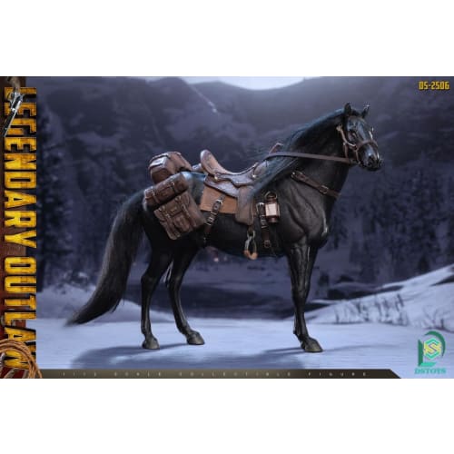 Tbmodel DSTOYS 1/12 Scale Deluxe Edition Cowboy Body with Horse, Head and Accessories, Action Figure DS-2506