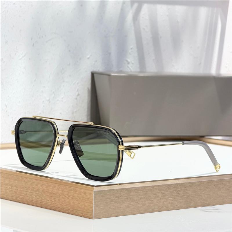

LSA-433 Trendy Versatile Metal Square Frame Sunglasses for Men & Women - Perfect for Parties, Gatherings, and Outdoor Photography Standard