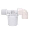 Water Tank Float Valve Automatic Water Shut Off Inlet Valve Nylon Side Mount for Fish Pond Livestock Tank