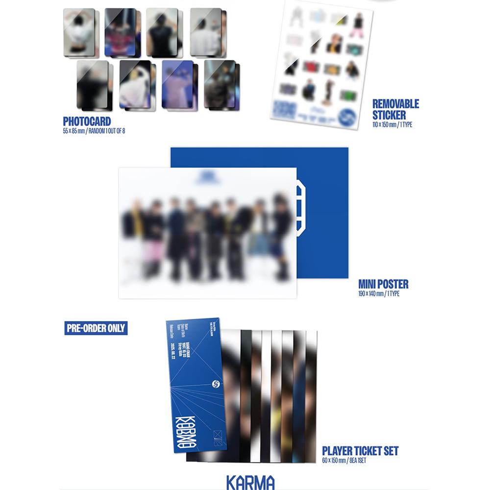Stray Kids KARMA (VERSION standard) TIRAGE AU SORT