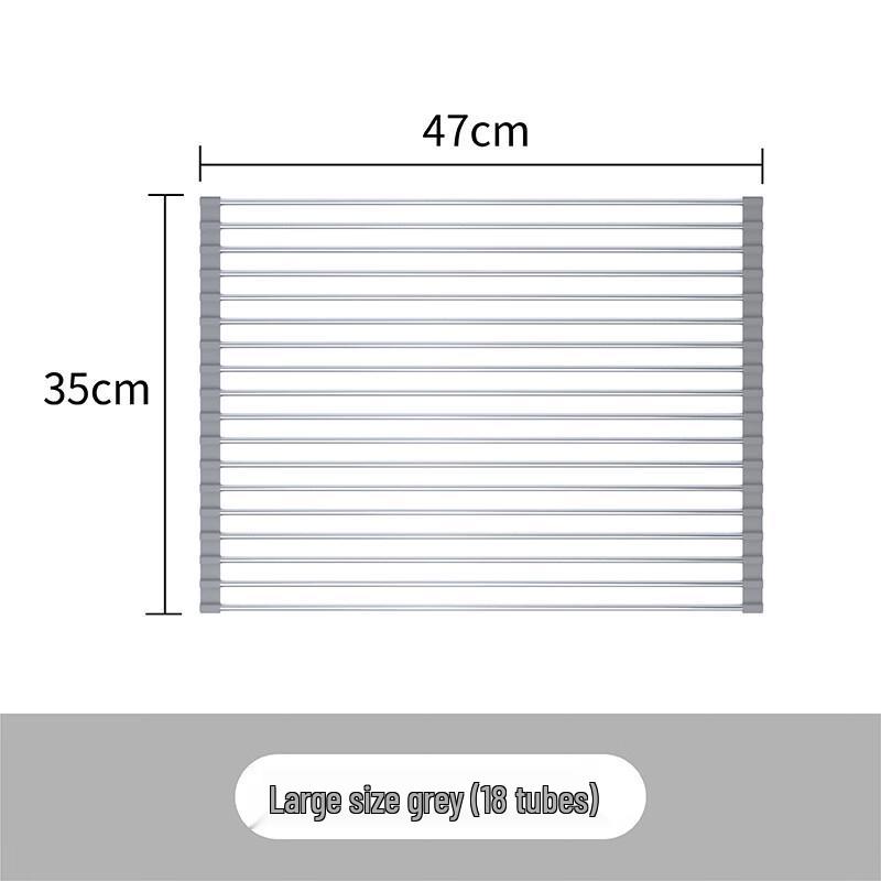 Zhi Shi Stainless Steel Sink Dish Drying Rack