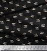 Soimoi Japan Crepe Satin Fabric Camera Shirting Fabric Prints By Metre 42 Inch