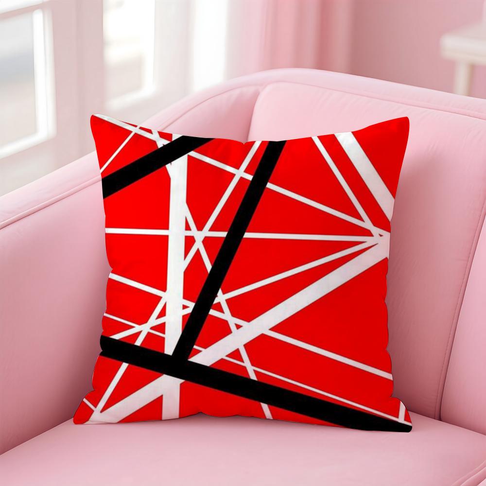 Cool Band V-Van HalenS Cushion Cover Comfortable Reversible Pillow Cover Ideal for Car Sofa Bedroom & Beyond