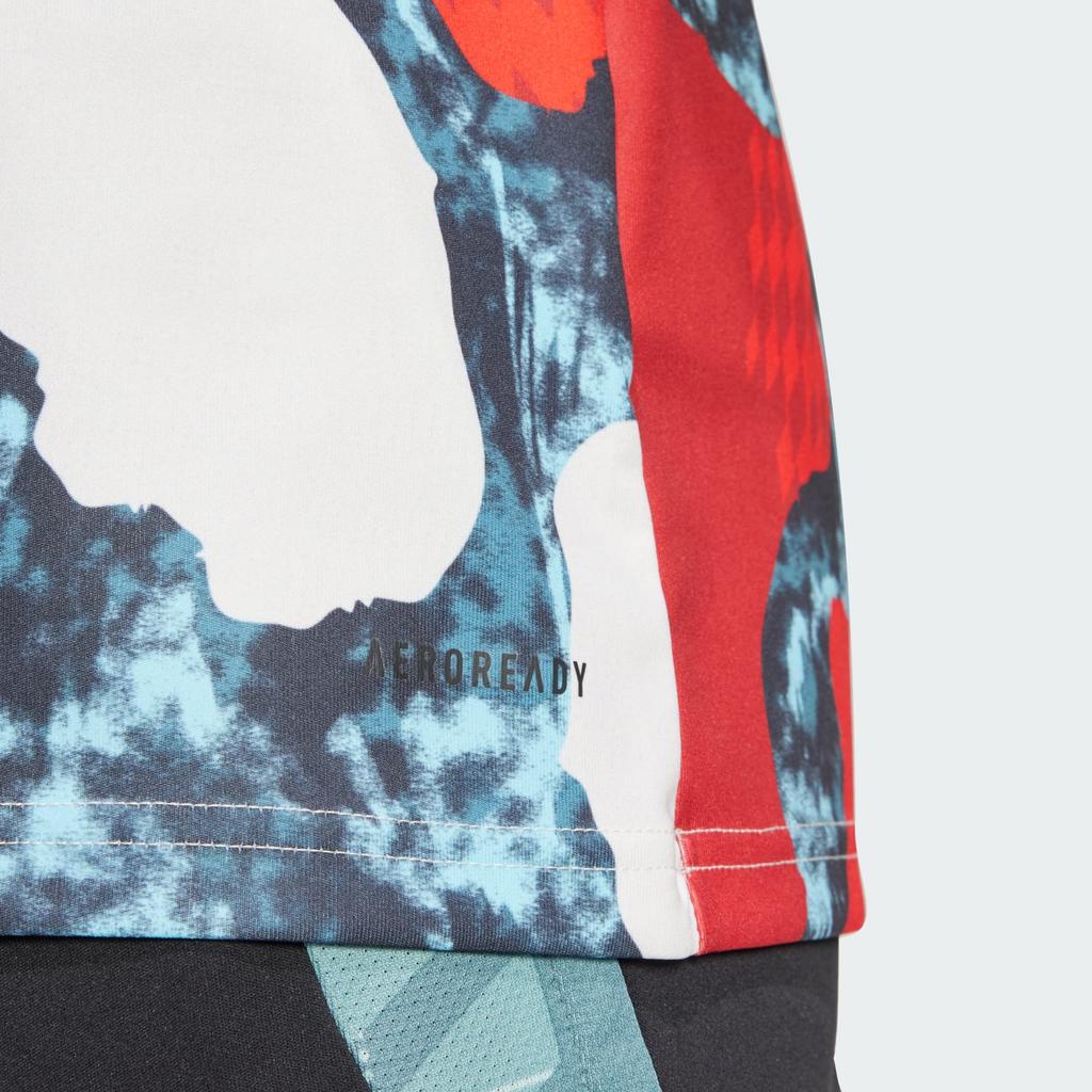 adidas Aeroready FC Bayern München FCB Preshi Rundhals Sport Kurzarm Fußballshirt Herren Tops Rot Energy-Rot Hellgrün JE6776