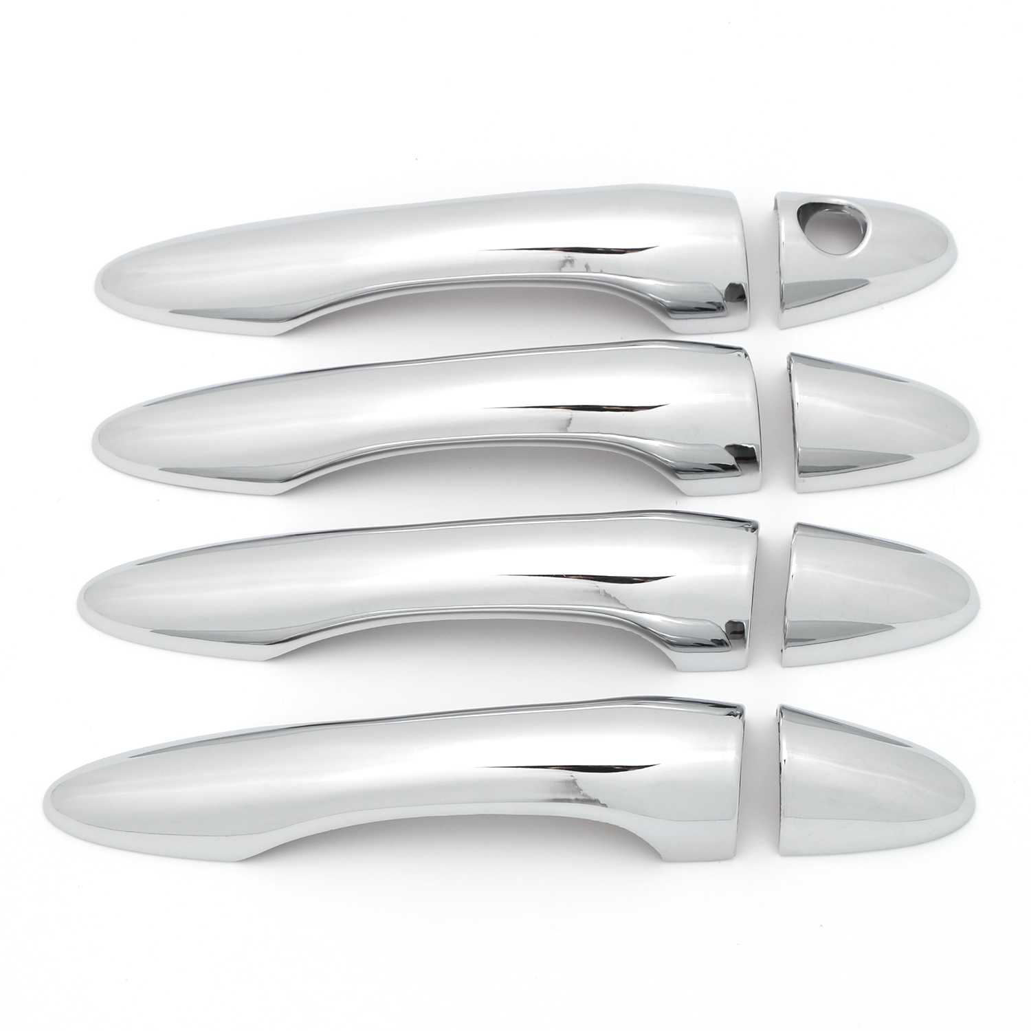 

For KIA Sportage MK3 SL 2011 2012 2013 2014 2015 ABS Carbon Fiber Door Handle Cover Door Bowl Frame Trim Sticker Car Accessories Silver 0 Button