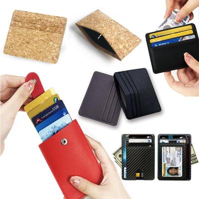 Porte-cartes Exquis Antivol RFID en Cuir PU: Universel, Spacieux, & Élégant pour Femmes