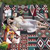 Outdoor Moisture-proof Mat Picture Color Fantasy Style Thickened Floor Mat Camping Camping Portable Beach Mat Ultrasonic Picnic Mat