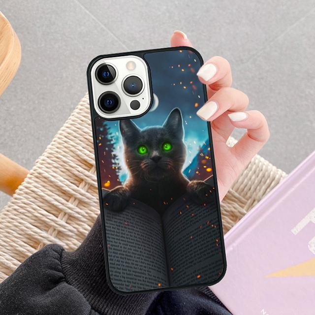 Magische Katze Die Hexen Handyhülle Für Apple iPhone 17 Air Pro Max Plus Hülle Für iPhone 17 Air 14 15 16 13 12 Max Abdeckung