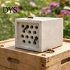 Bee Pollination Aid Honeycomb House Mason Habitat Multiple Shapes Plastic Insect Pollinator Waterproof Garden Decor for Pollinators Organic Gardening